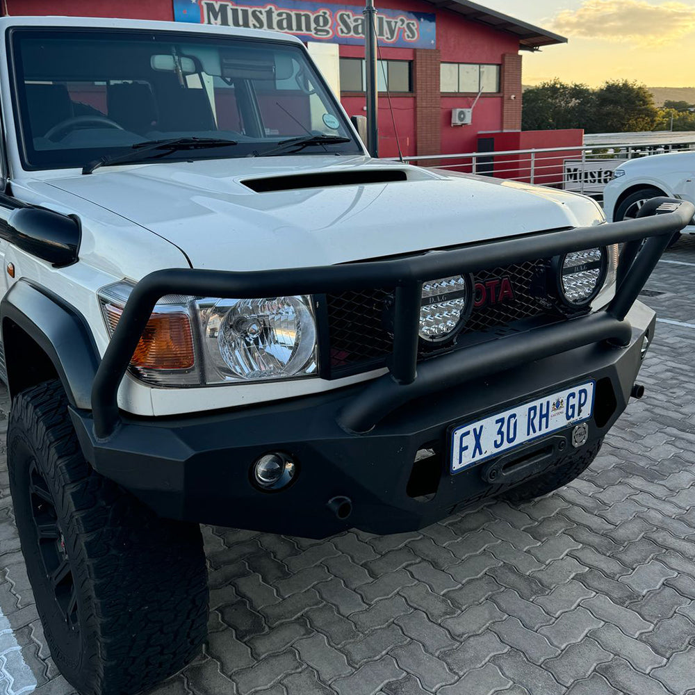 Landcruiser 79/76 front replacement bumper full hoops