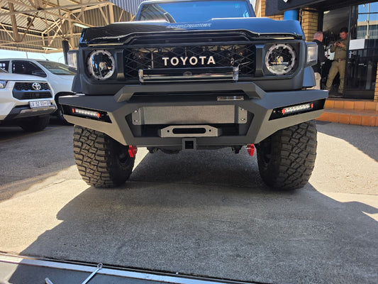 Land Cruiser 79 front replacement bumper - Nudge bar