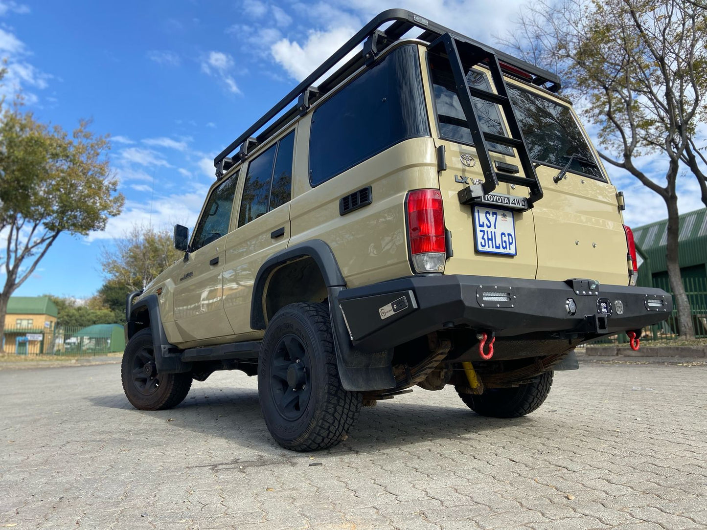 Landcruiser 76 Rear Replacement Bumper