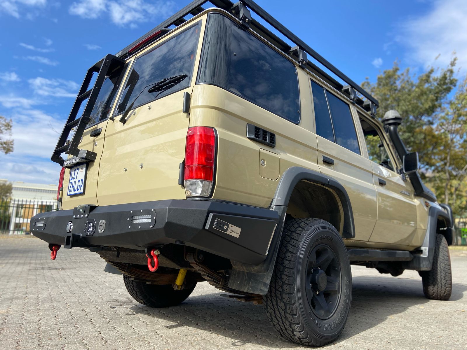 Landcruiser 76 Rear Replacement Bumper – tsugear