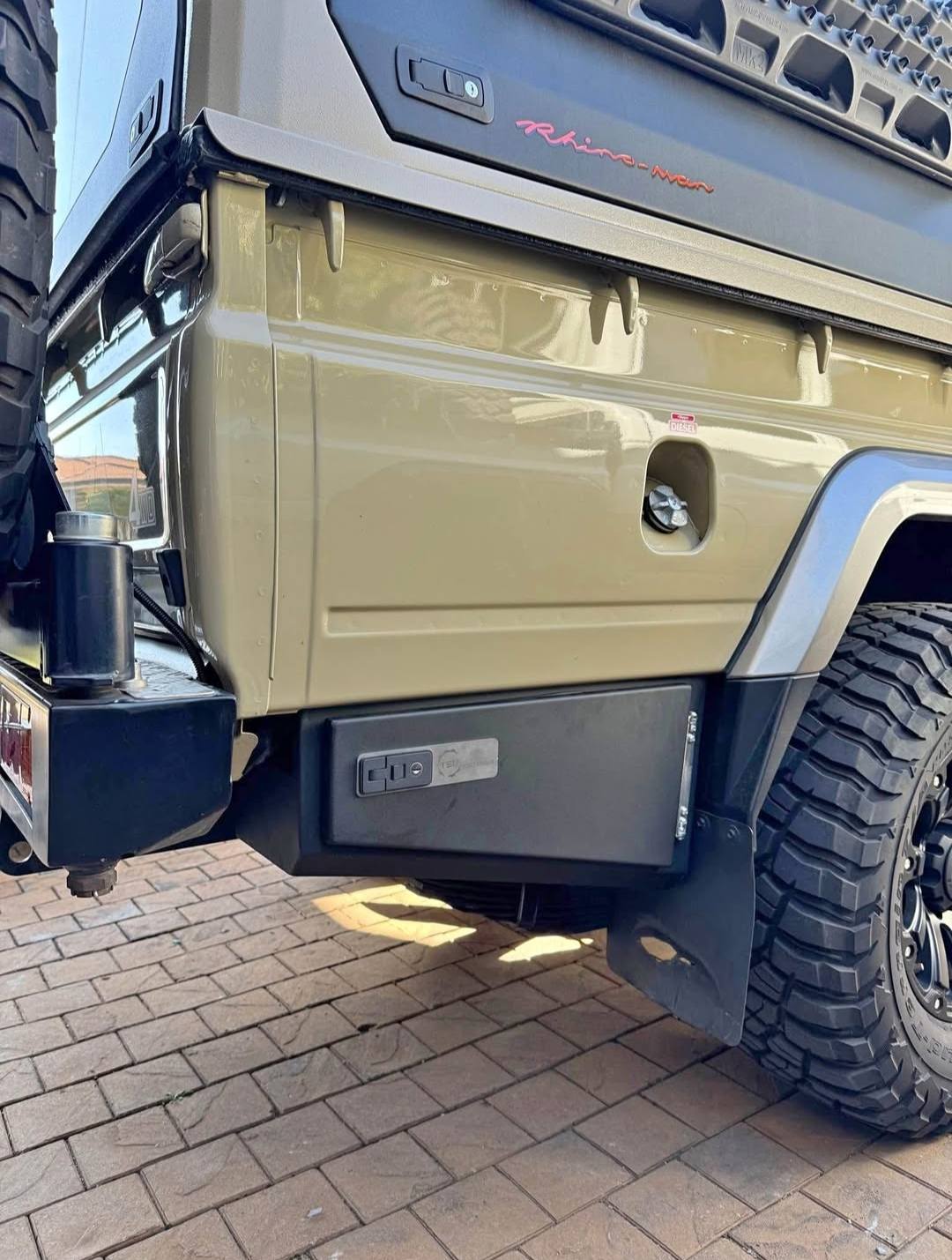 Land Cruiser 79 Series Storage Box - Driver side