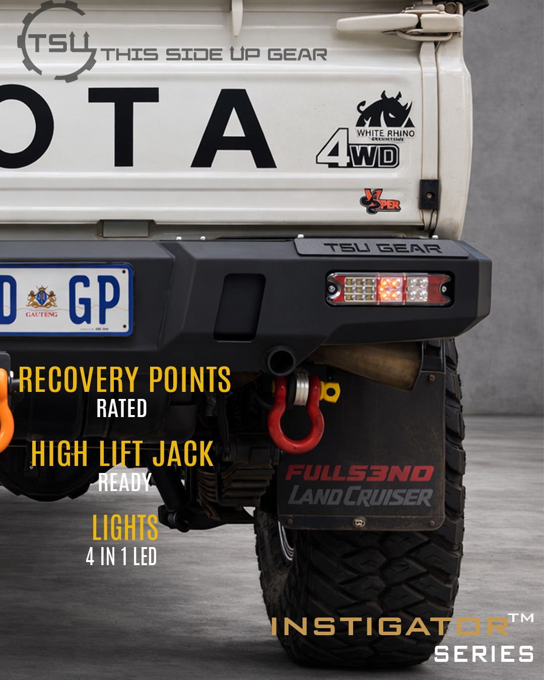 Land Cruiser 79 Rear Replacement Bumper